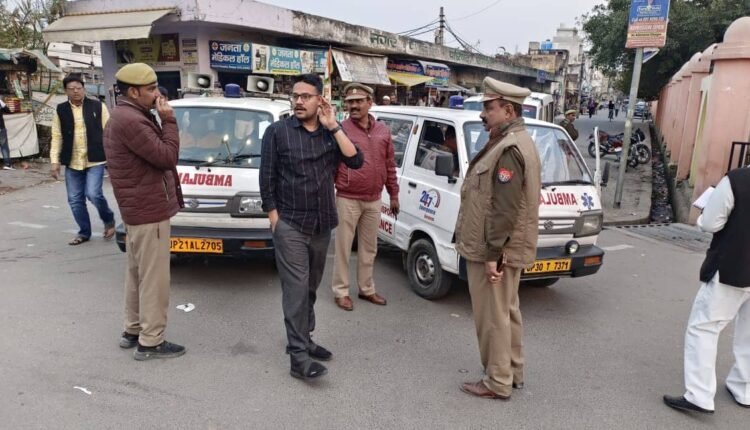 On the instructions of DM, the city magistrate seized four ambulances, creating panic among the ambulance operators.