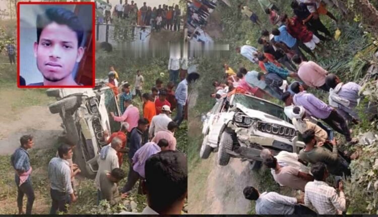 Vijay Kumar Choudhary (Samastipur) A young man died in a direct collision between a bike and a Scorpio on Wednesday near NH-28 Bhatti Chowk of Musrigharari police station area of Samastipur district,