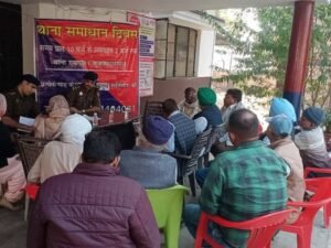 Superintendent of Police Rural and CO Jansath resolved public problems in Ramraj police station.