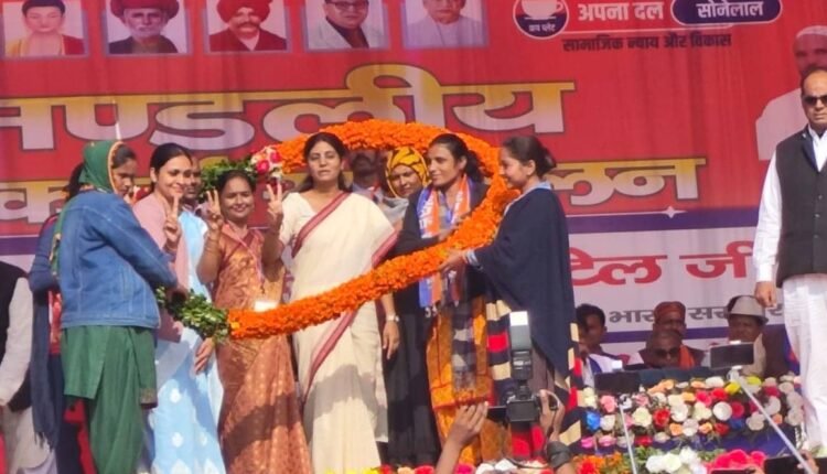 Apna Dal has demanded caste census since the time of alliance – Anupriya Patel