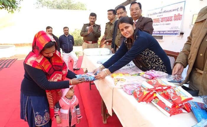 After inspecting the district jail, the eligible prisoners were made aware about legal assistance.
