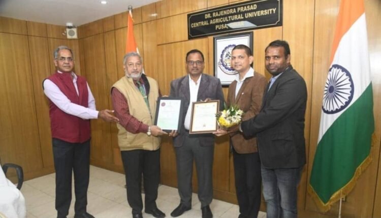 Give more patent to Dr. Rajendra Prasad Central Agricultural University, Vice Chancellor said - a matter of pride