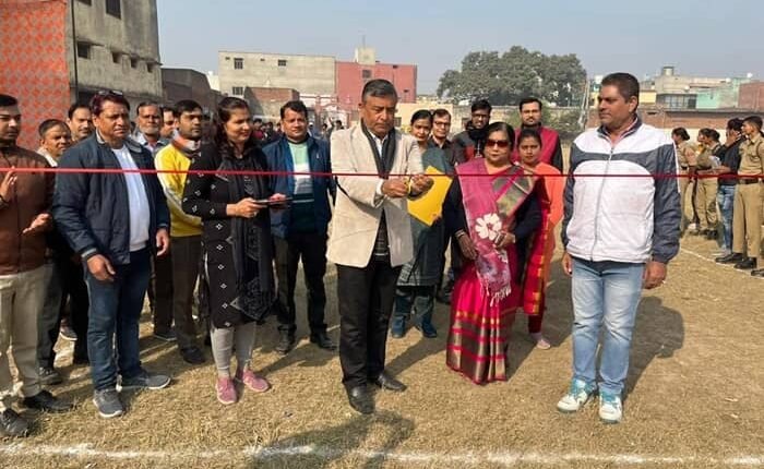 Sakshi and Anuj were champions in the annual sports competition, annual sports competition organized in JS College