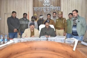 Badaun police got important success due to joint action of SOG and police station Bisauli