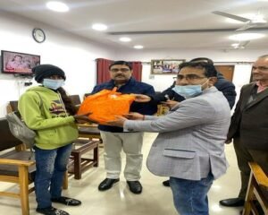 DM adopted a tuberculosis patient and distributed a bundle of food items
