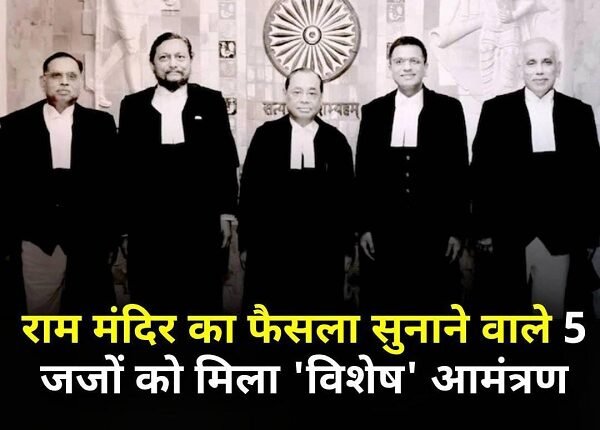 Judges who gave historic verdict on Ram temple received invitation