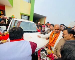 Sunderkand lesson was organized at Rampur BJP office.