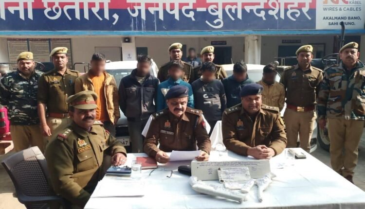 06 vicious members of inter-district gang planning robbery arrested