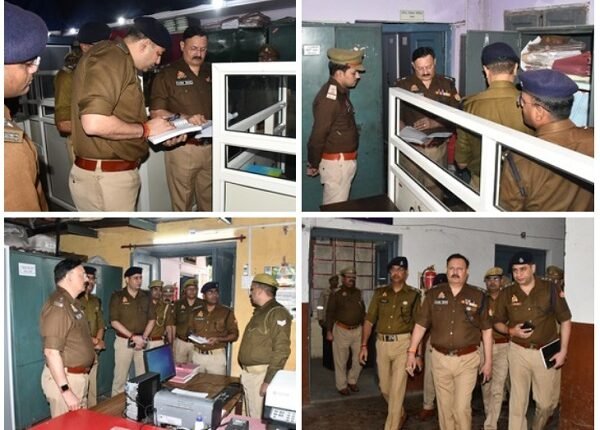 Rampur Superintendent of Police conducted annual inspection of police office branches