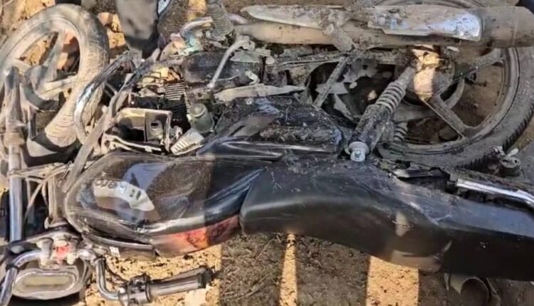 Painful accident: Bike rider dies due to collision between car and bike