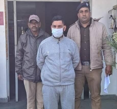 District Badar has also been registered under Goonda Act. Accused arrested in extortion case.