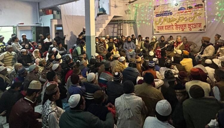 Celebration of Dastar program in Madrasa Muinul Uloom - Kari Gulvez