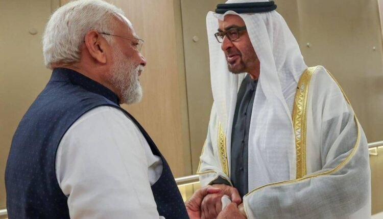PM Modi reaches UAE, UAE President Sheikh Mohammed bin Zayed Al Nahyan gives warm welcome