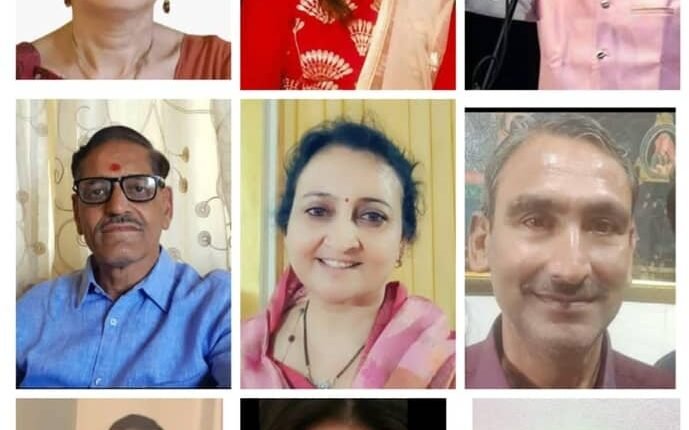 Badaun- Maheshwari Sahityakar Manch celebrated Basantotsav