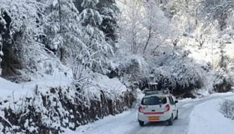 Snowfall in Jammu and Kashmir and Himachal