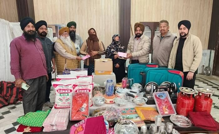 Veer Khalsa Seva Samiti helped two poor families