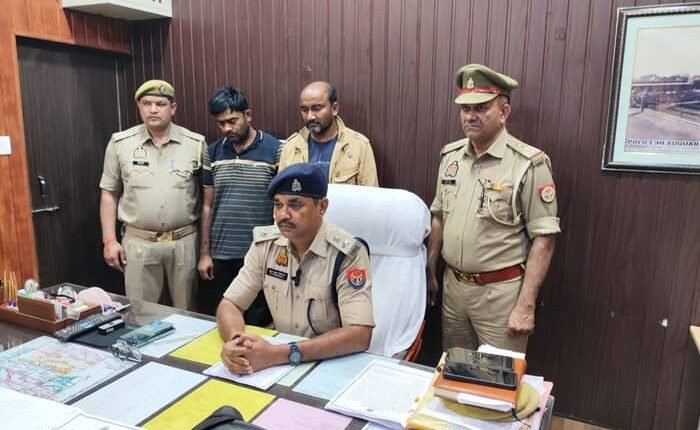 Police station Ganj got a big success, arrested two professional thieves