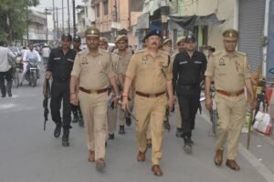 Additional Superintendent of Police Rampur and Area Officer Swar along with the police force conducted vehicle checking campaign.