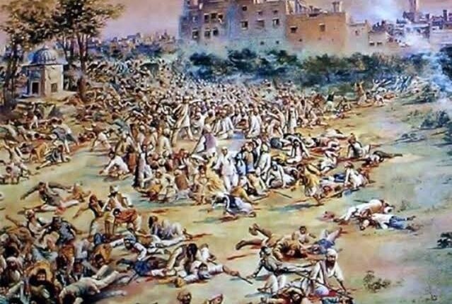 Jallianwala Bagh massacre: The massacre in Indian history in which the lives of hundreds of innocent and unarmed people were taken.