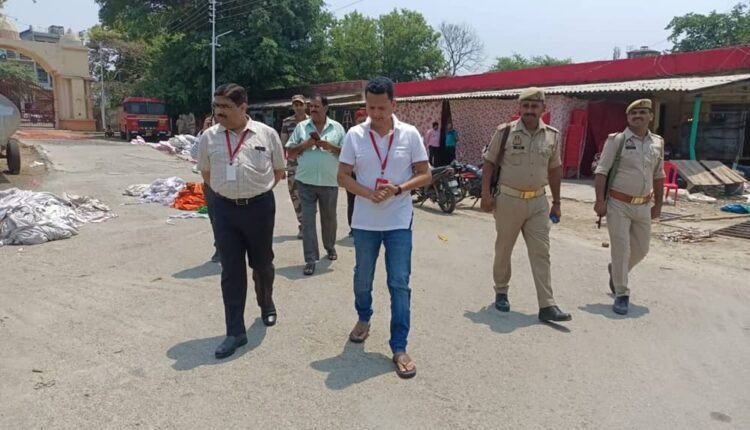 District Election Officer inspected the strong room