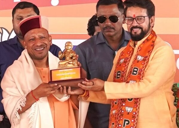 What could not be done for the youth in 70 years, Anurag Thakur did it in 5 years: Yogi Adityanath