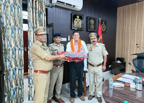 Rampur: Farewell ceremony organized in police line