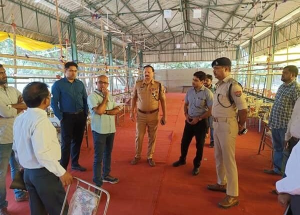 Rampur Superintendent of Police took stock of the preparations at the counting venue
