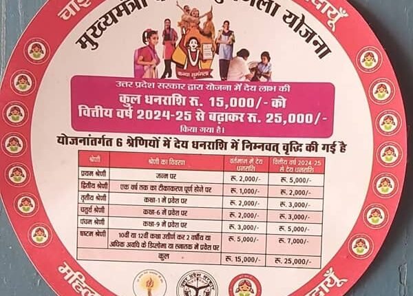 Under the Chief Minister Kanya Sumangala Scheme, beneficiaries will get increased amount