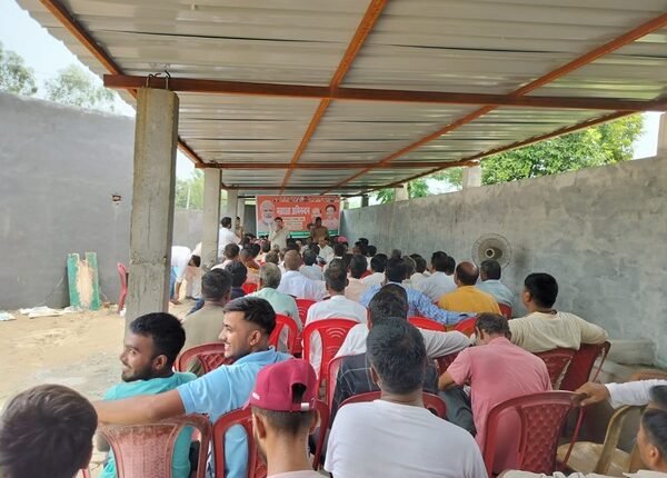 BJP organized a voter felicitation program