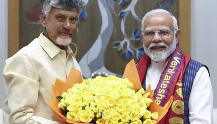 Chandrababu Naidu meets PM Modi, seeks Central govt's support for Andhra Pradesh