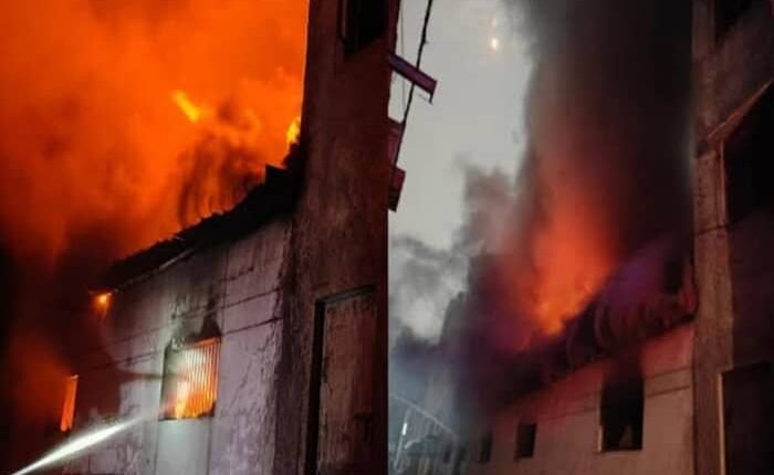 Fire broke out in a factory in Delhi's Narela Industrial Area, all workers are safe