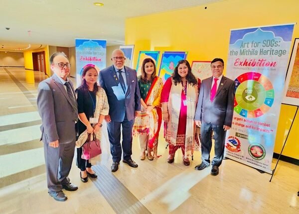 Bihar's name resounded in the United Nations, Nupur Nishith's painting exhibition held