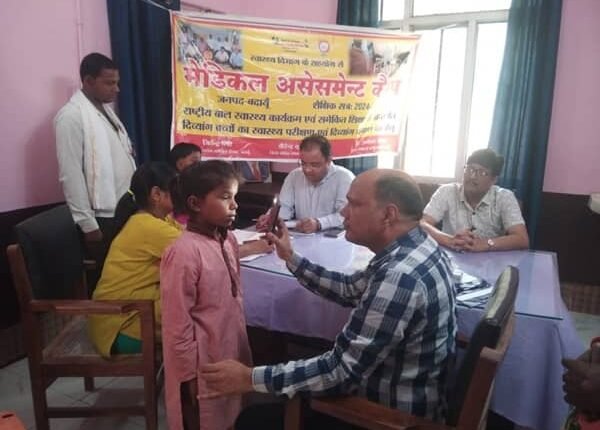 A total of 36 children appeared at the Community Health Center Meyaun in the course of the National Child Health Screening Test