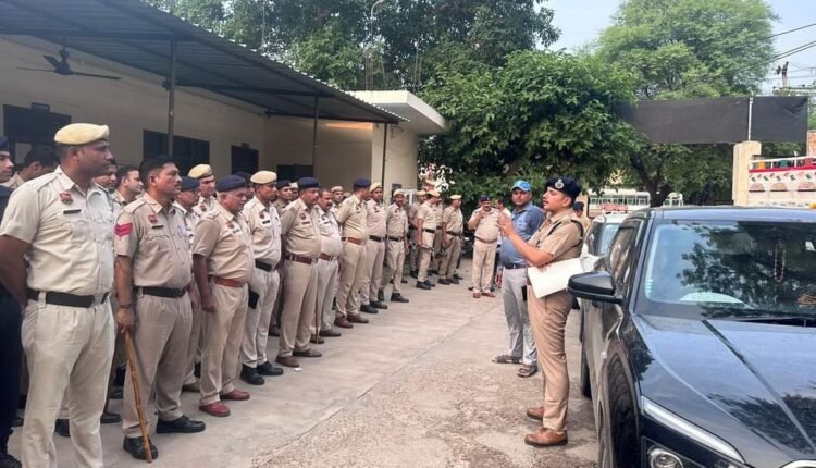 Gurugram Police made strong arrangements for Jalabhishek Yatra in Nuh
