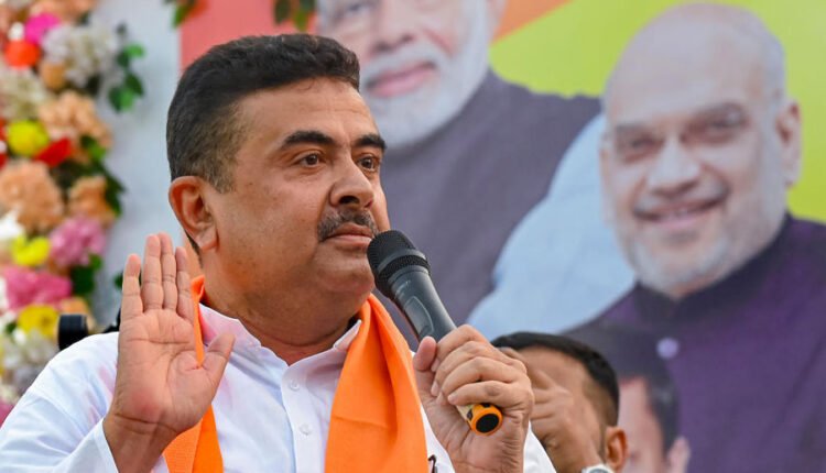 BJP's Suvendu Adhikari shares video of Palestinian flag being waved in Bengal, police say no info