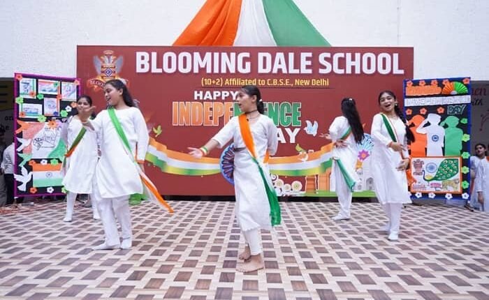 78th Independence Day was celebrated with great enthusiasm in Bloomingdale School campus