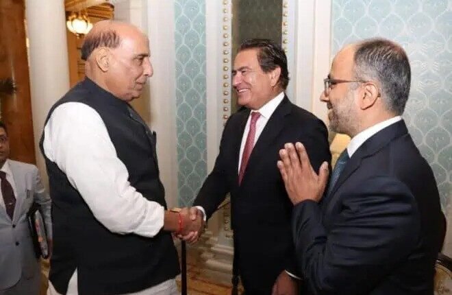 Defence Minister Rajnath Singh meets US NSA Jake Sullivan; discusses 'key' strategic matters