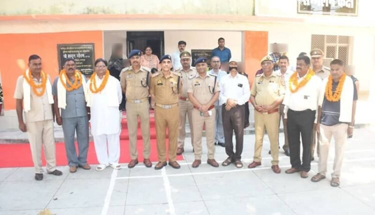 Farewell ceremony organized at Police Line, Rampur