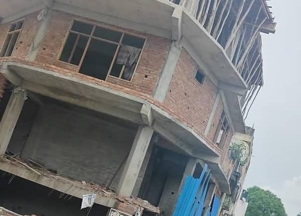 "Illegal construction is being done in the name of the temple, dust is being thrown in the eyes of Chief Minister Baba Adityanath Yogi,"