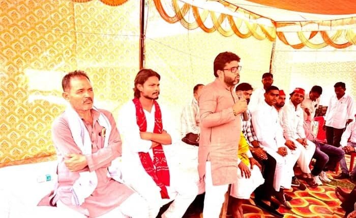 SP's membership campaign in Badaun's Sheikhupur assembly