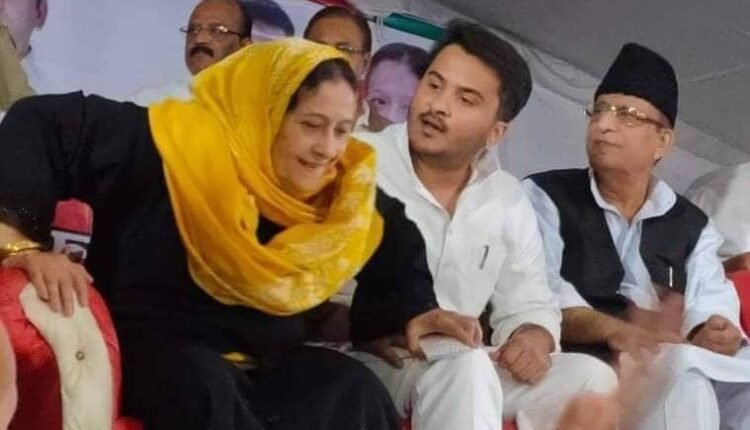 Amitabh Thakur meets Azam Khan's wife