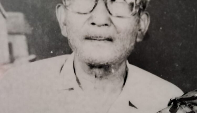 Wave of mourning due to the death of martyr Jagatpati's nephew Prem Shankar Sinha