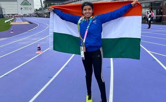 Ramraj's daughter Preetipal won the second bronze medal in the T35 200 meter race competition in the Paralympics