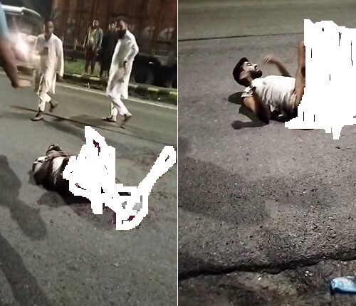 Truck hits bike rider, young man seriously injured, truck driver in custody