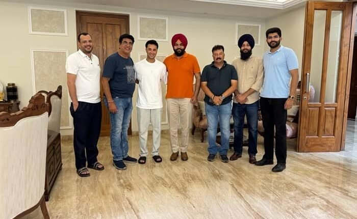MP Aujla congratulated Abhishek on his selection as an opener in T20 and said – such youth are an inspiration for everyone