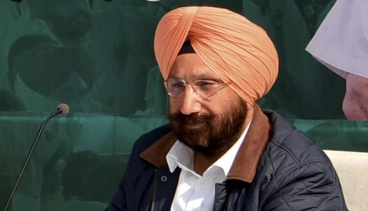 Amritsar: Congress MP Sukhjinder Singh Randhawa spoke on Gangster Raj, said- law and order is deteriorating in Punjab
