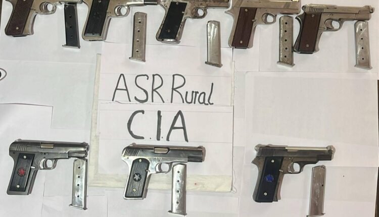 Major action by Amritsar Rural Police: Smuggling of illegal weapons from Madhya Pradesh to Punjab exposed