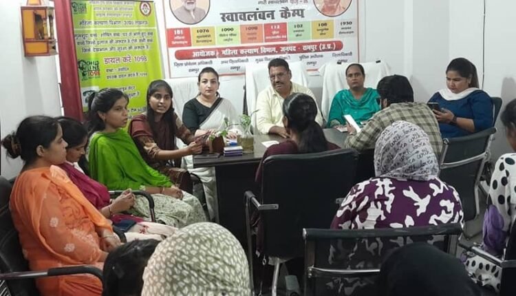 Special program organized on the theme of child marriage under Mission Shakti Phase 5