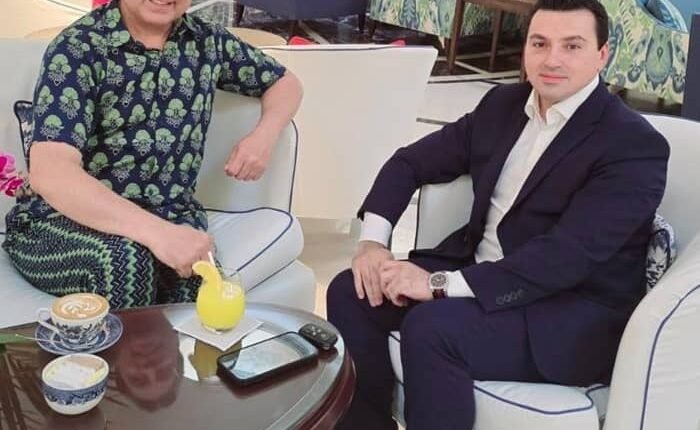 Naved Mian meets Malta MP, plans to organise India-Malta cultural festival