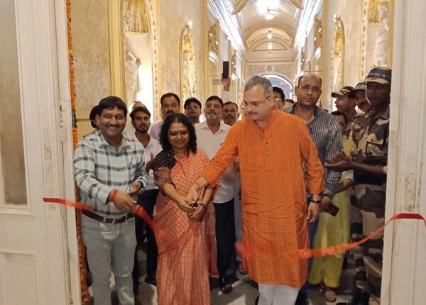 A special exhibition of rare manuscripts and books of the holy Ramayana was organized in the Darbar Hall of Raza Library on the birth anniversary of Adi Kavi Maharshi Valmik